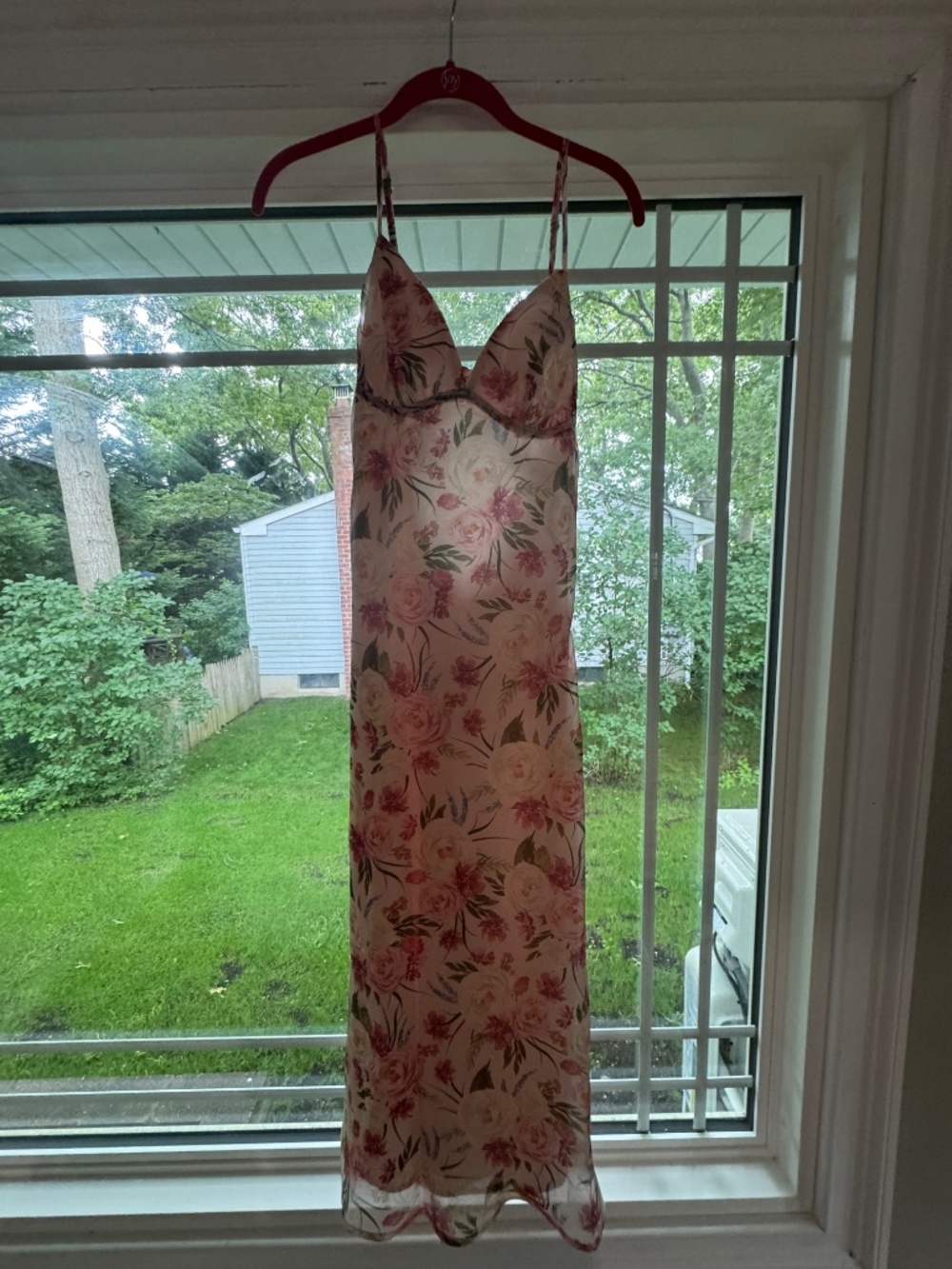 Lulus Alaia Blush Multi Floral Satin Backless Midi Dress Pink - Size S - Picture 4 of 4